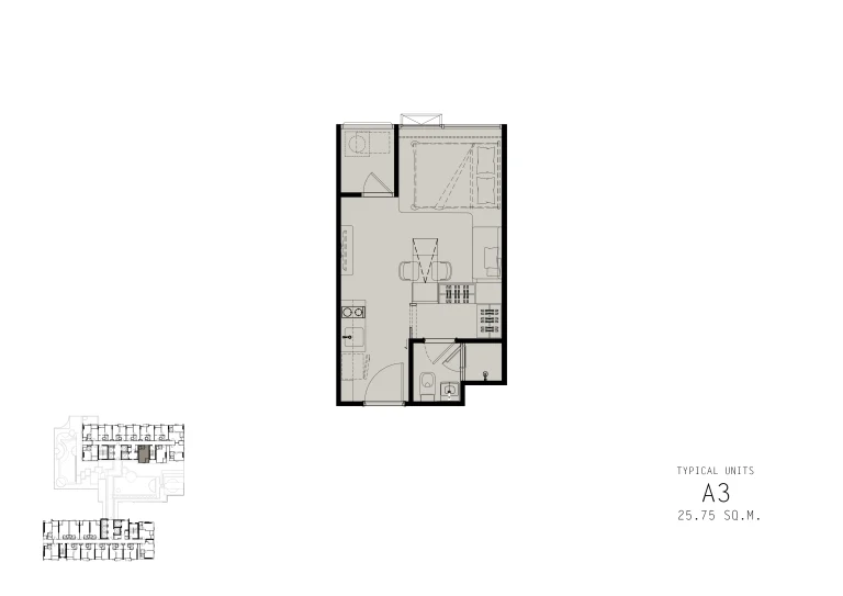 Reference Sathorn - Wongwianyai luxury condominium official unit floor plan layout diagram