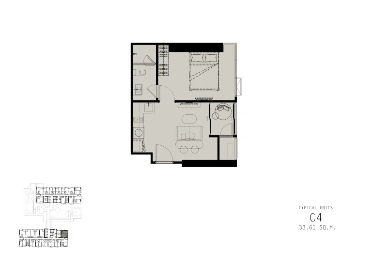 Reference Sathorn - Wongwianyai luxury condominium official unit floor plan layout diagram