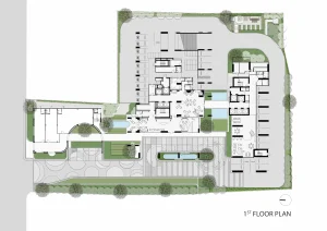 Reference Sathorn - Wongwianyai luxury condominium official building master floor plan layout diagram