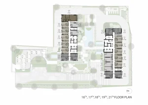 Reference Sathorn - Wongwianyai luxury condominium official building master floor plan layout diagram