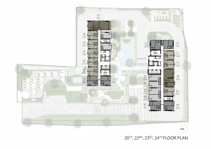 Reference Sathorn - Wongwianyai luxury condominium official building master floor plan layout diagram