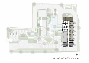 Reference Sathorn - Wongwianyai luxury condominium official building master floor plan layout diagram