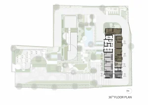 Reference Sathorn - Wongwianyai luxury condominium official building master floor plan layout diagram